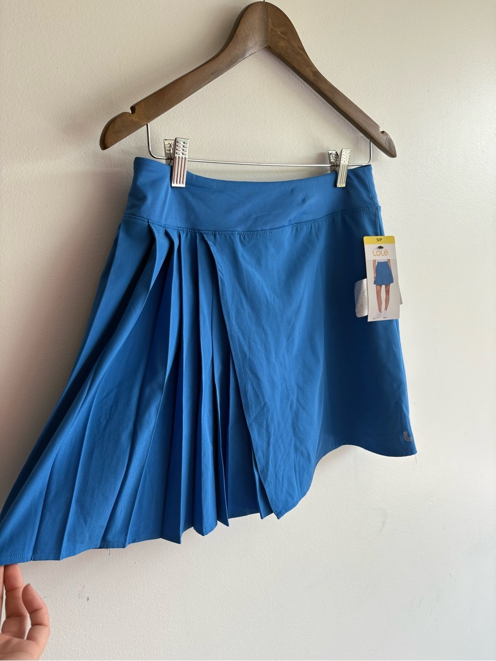 NWT Lolë Blue Pleated Tennis Golf Athletic Skort Size Small - Picture 4 of 7